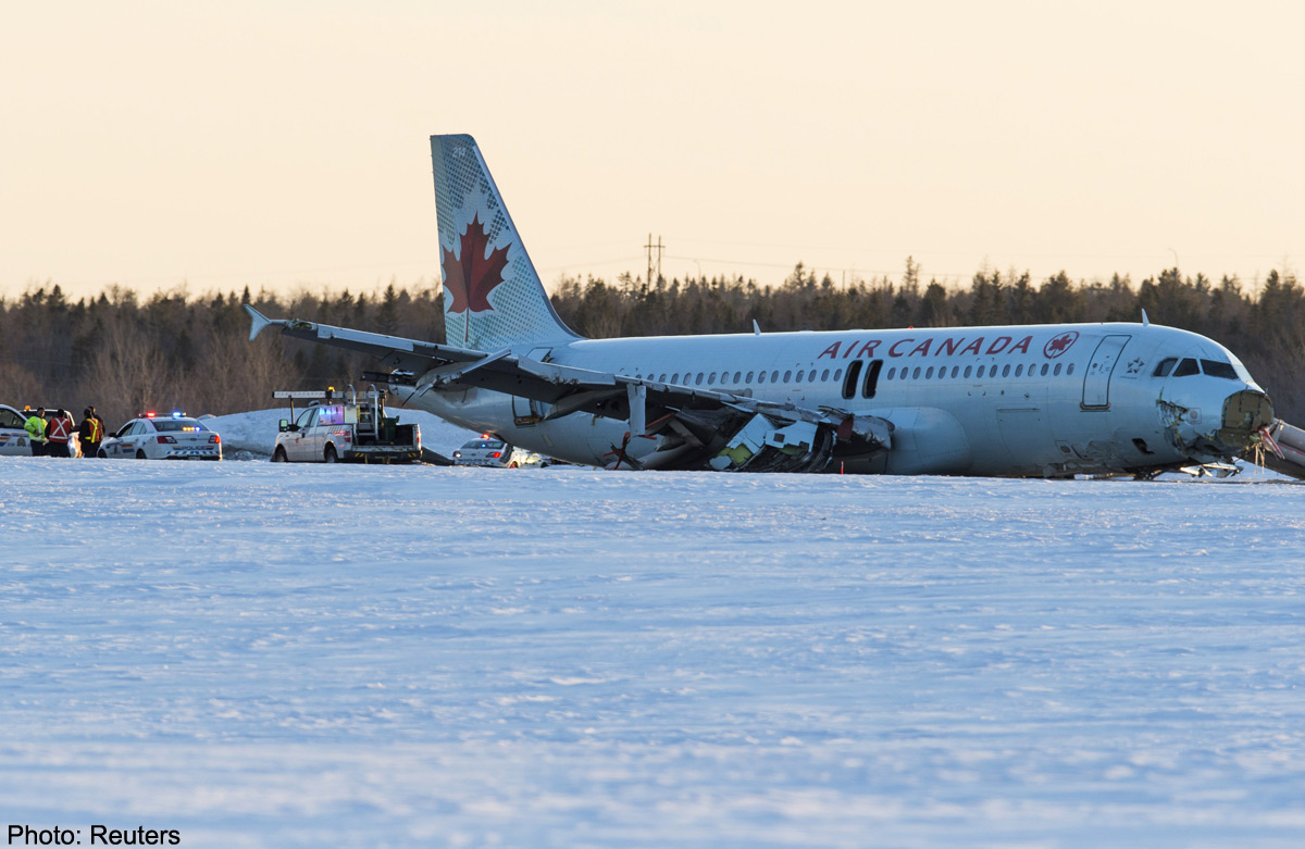 Halifax airport plane crash